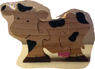 [APV075] Puzzle vache